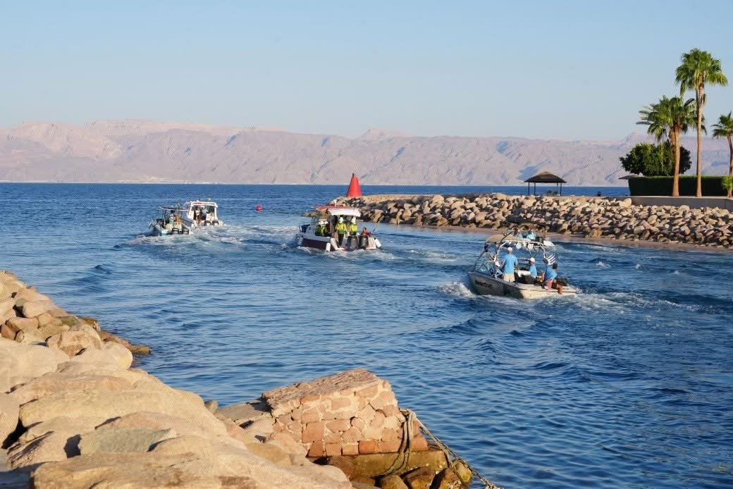 انطلاق  فعاليات البطولة العربية المفتوحة الرابعة لرياضة ‏صيد الأسماك في العقبة