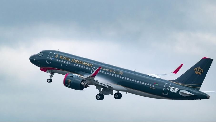 وصول الطائرة رقم 17 من عائلة إيرباص A320neo إلى أسطول الملكية الأردنية